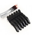 SET 6 PINZAS DE PELO PROFESIONALES SOFT TOUCH TERMIX