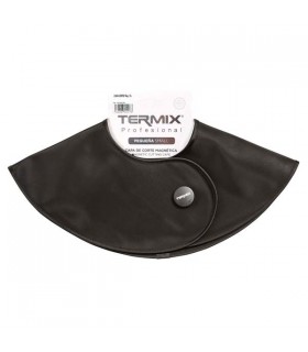CAPA DE CORTE PROFESIONAL MAGNÉTICA NEGRA TERMIX