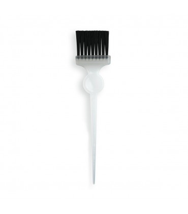 Paletina profesional transparente con fibra negra