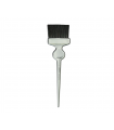Paletina profesional plata con fibra negra