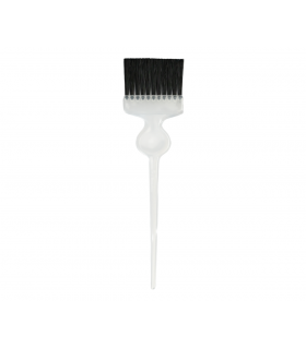 Paletina profesional transparente con fibra negra